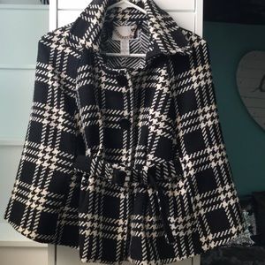 Super cute pea coat/ poncho